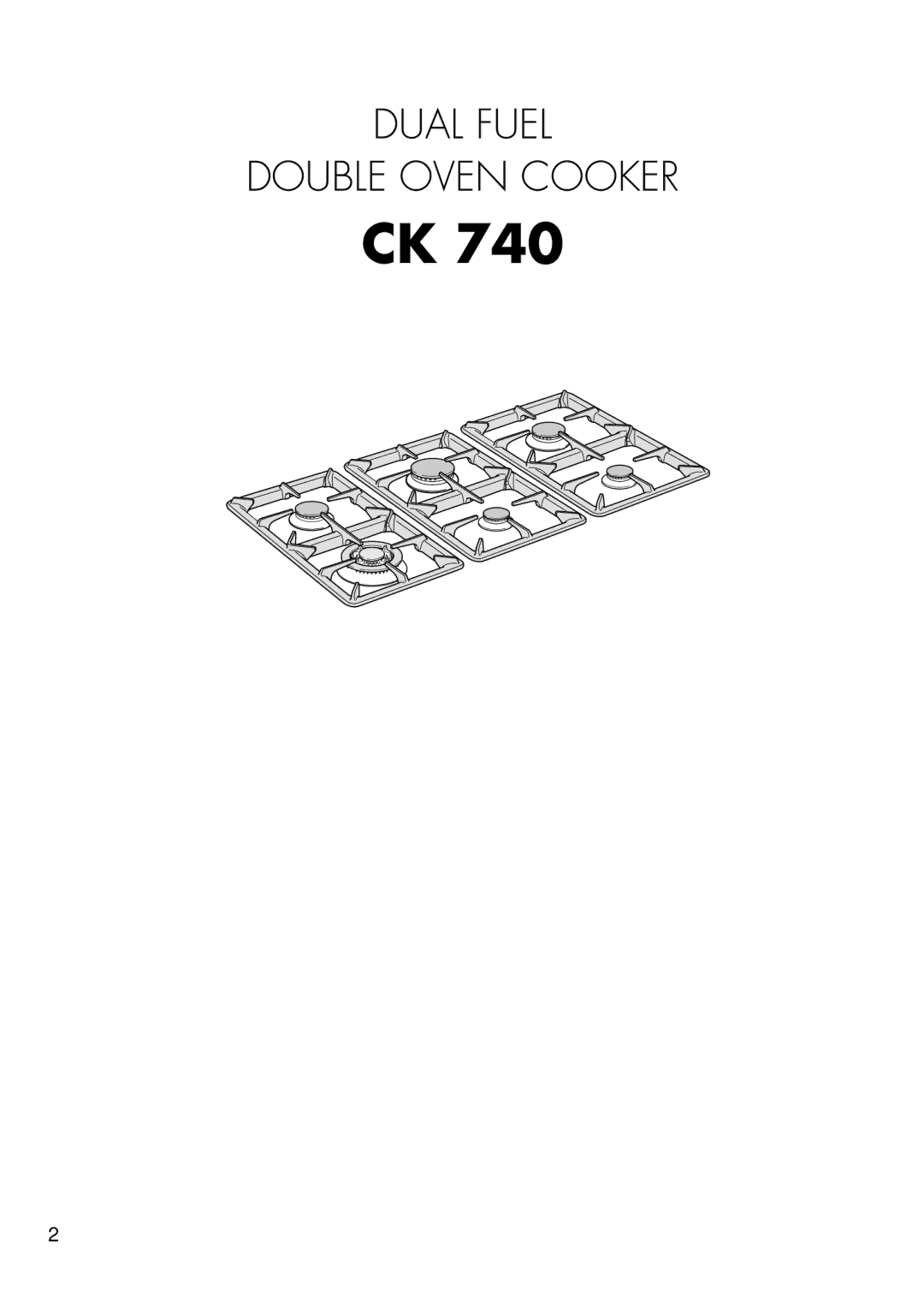 Kenwood CK 740 manual 