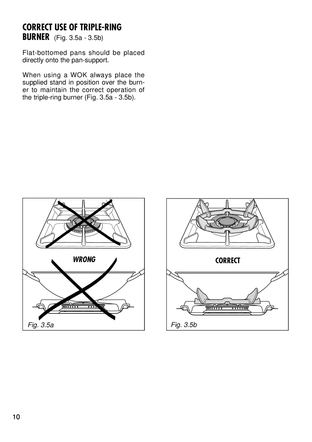 Kenwood CK 740 manual Correct Use Of Triple-Ring, 5a, 5b, Wrong 