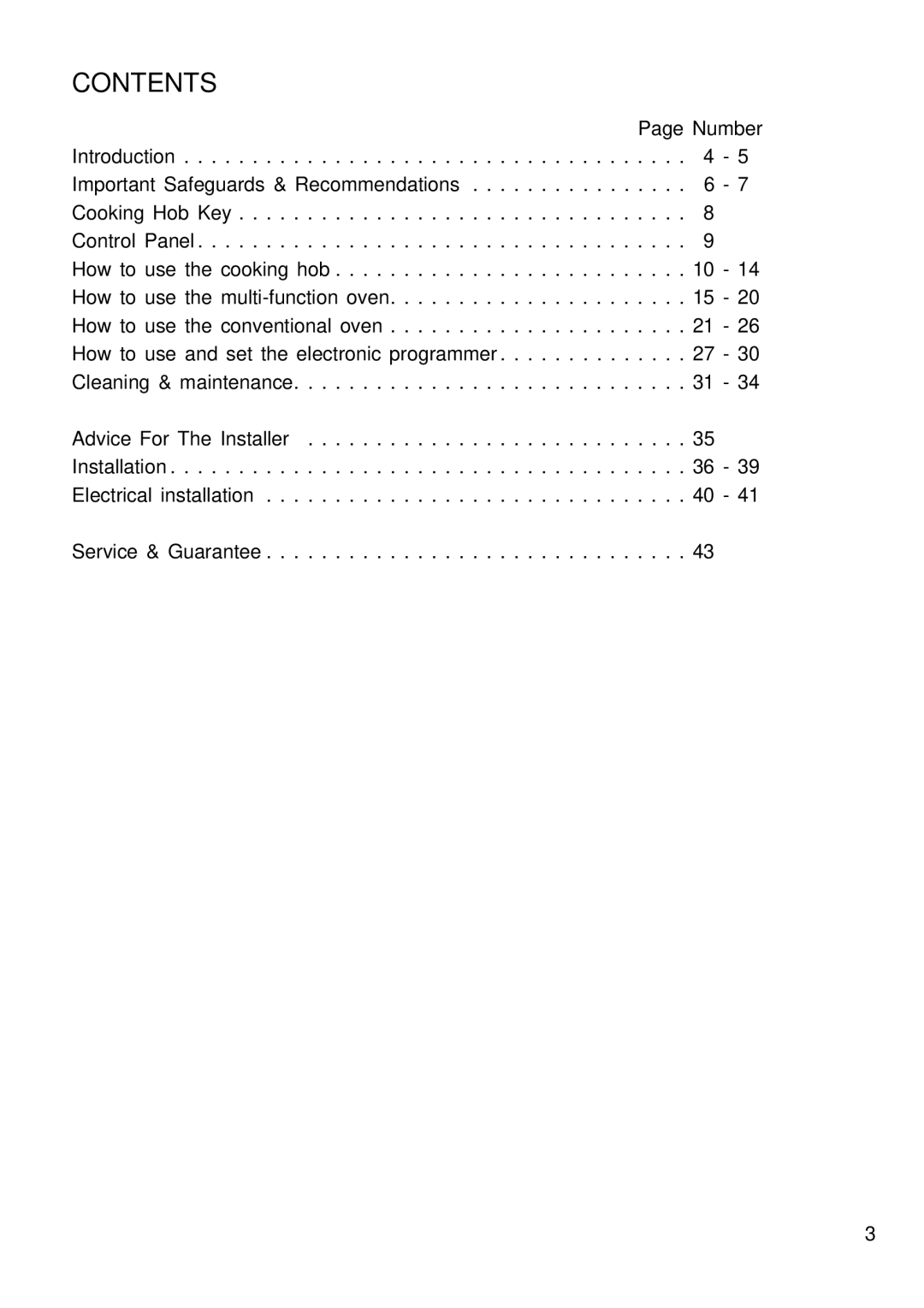 Kenwood CK 780 manual Contents 