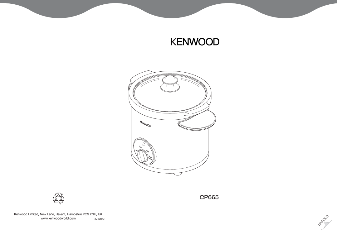 Kenwood CP665 manual 