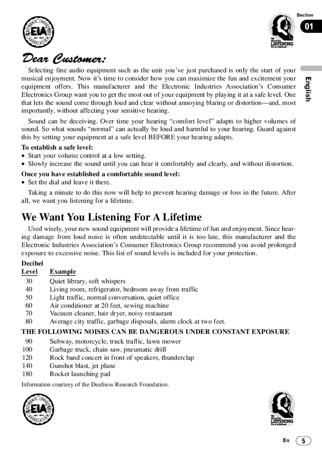 Kenwood CRD3569-A operation manual We Want You Listening For a Lifetime 