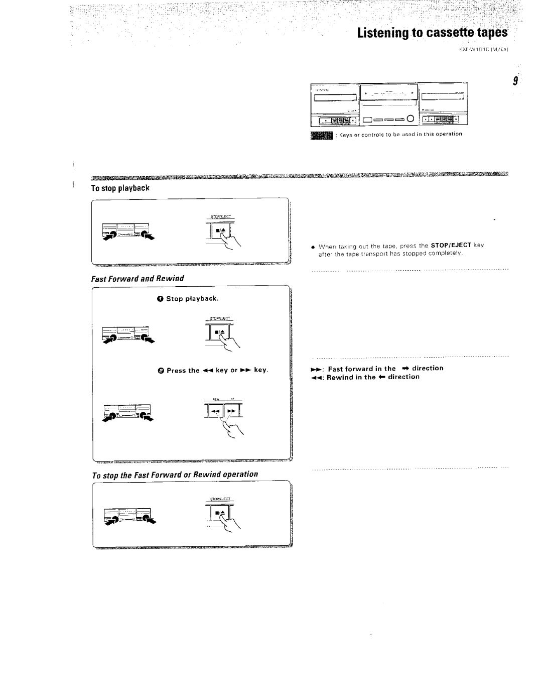 Kenwood KXF-W1010, CT-201 manual 