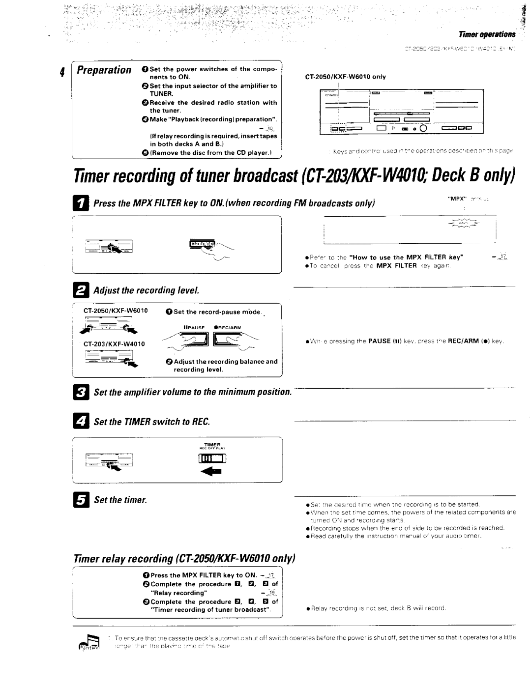 Kenwood Car Stereo System, CT-203, CT-2050, KXF-W4010, 68 manual 