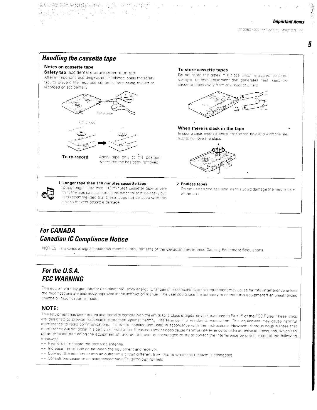 Kenwood CT-203, CT-2050, KXF-W4010, 68, Car Stereo System manual 