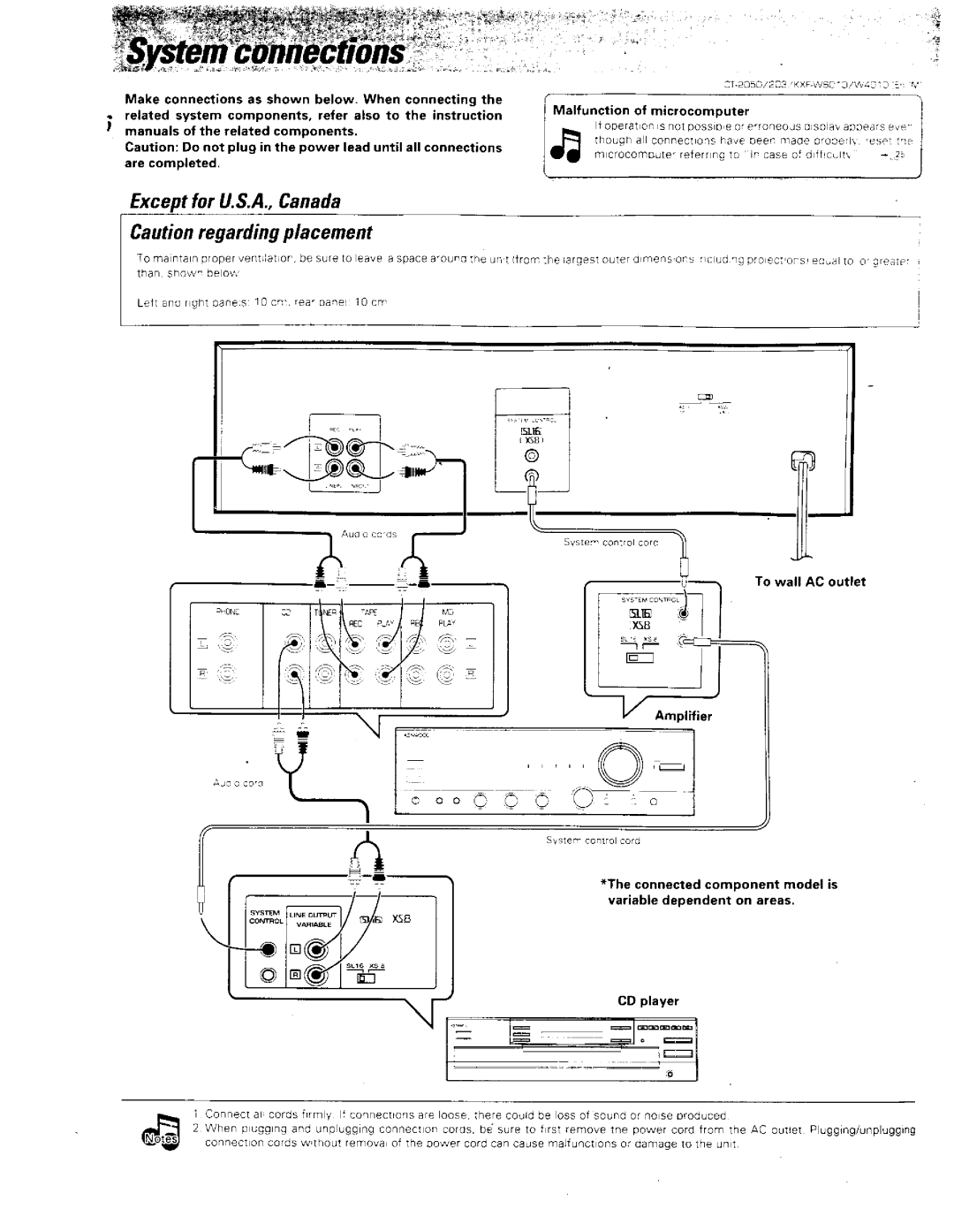 Kenwood CT-2050, CT-203, KXF-W4010, 68, Car Stereo System manual 