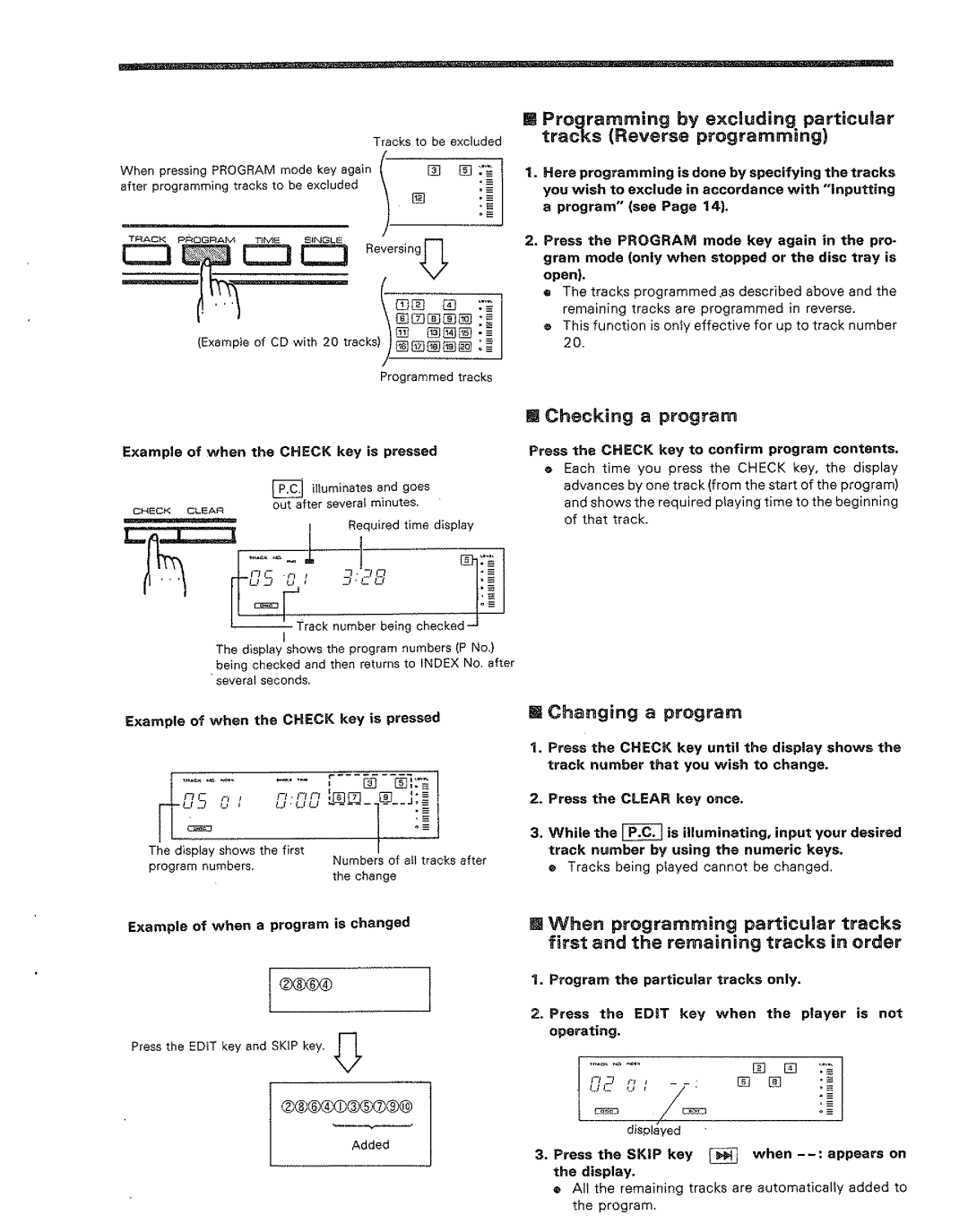 Kenwood DP-7010 manual 