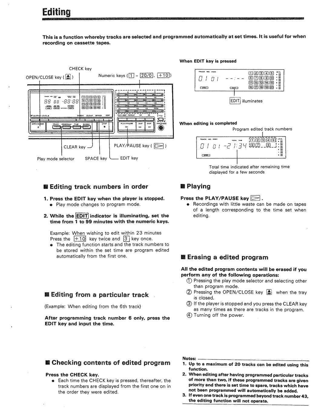 Kenwood DP-7010 manual 