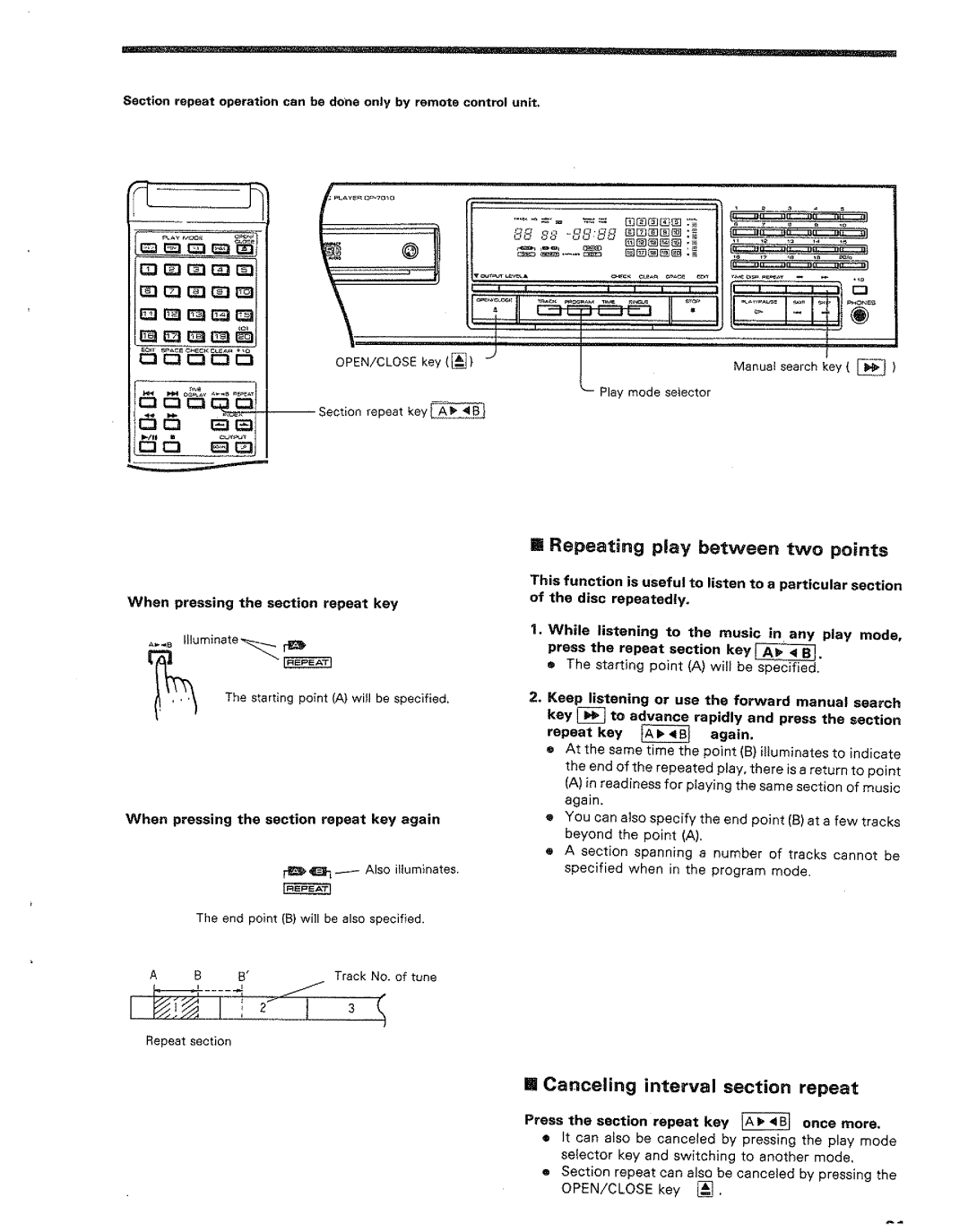 Kenwood DP-7010 manual 