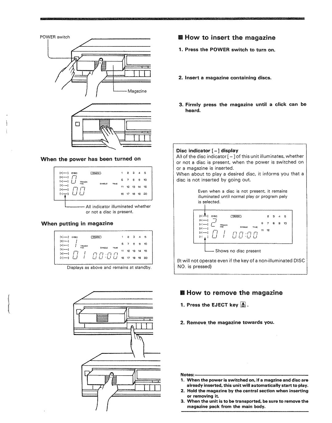 Kenwood DP-M4010 manual 