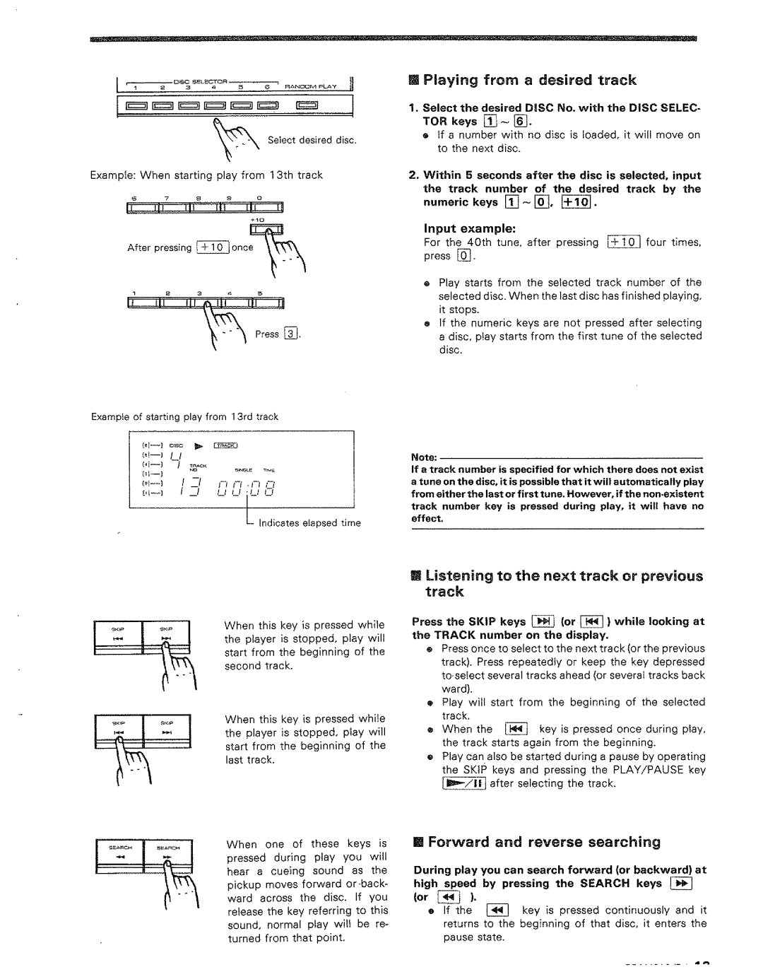 Kenwood DP-M4010 manual 