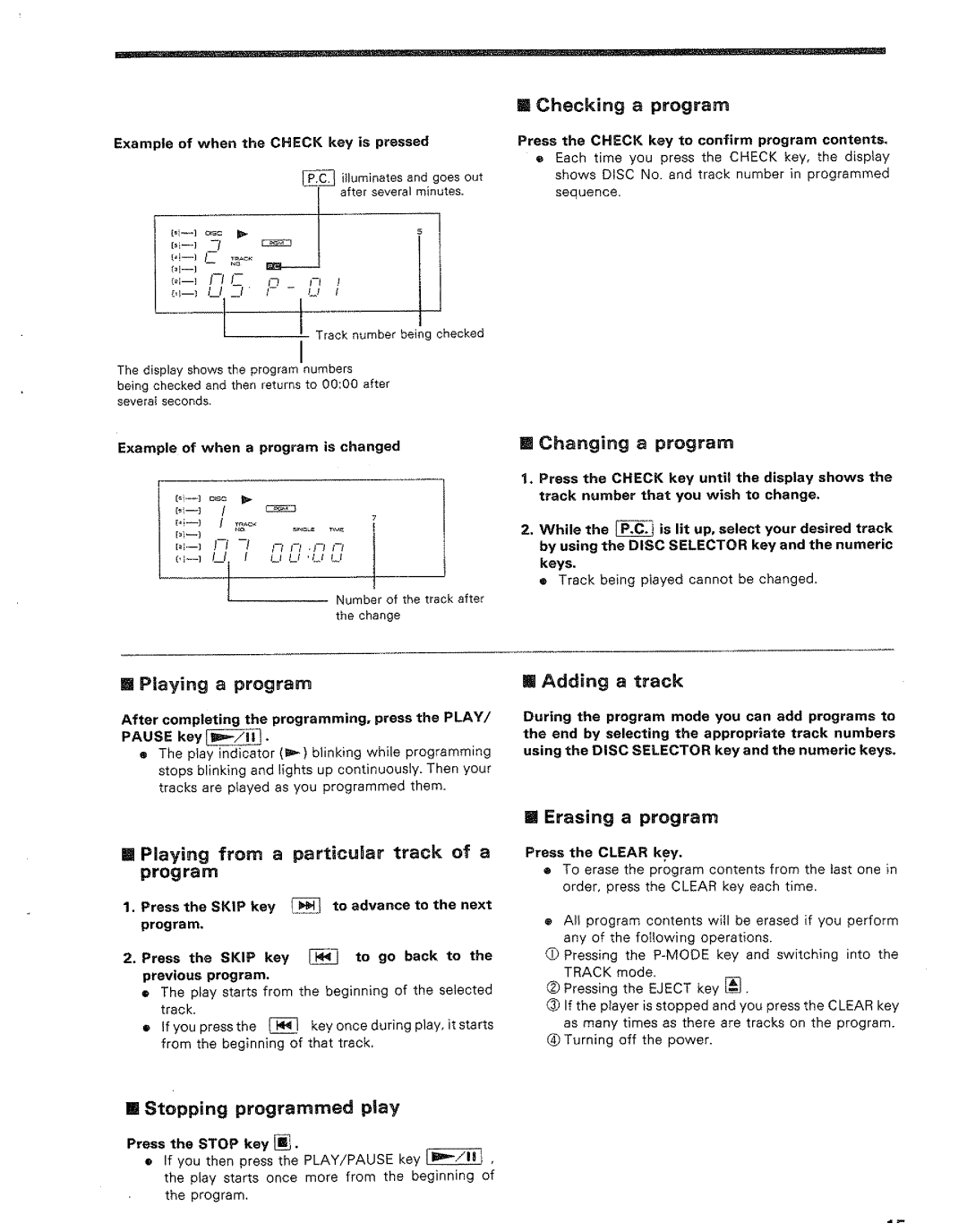 Kenwood DP-M4010 manual 