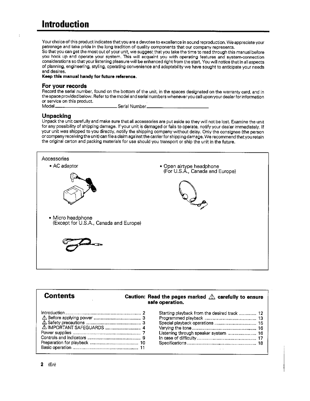 Kenwood DPC-141 manual 