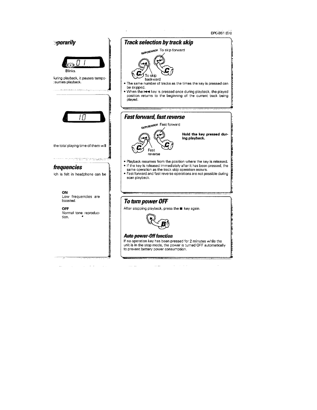 Kenwood DPC-361 manual 