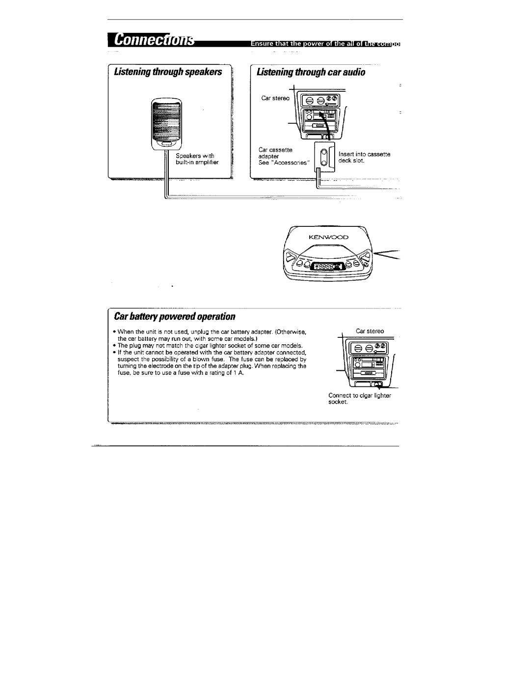 Kenwood DPC-361 manual 