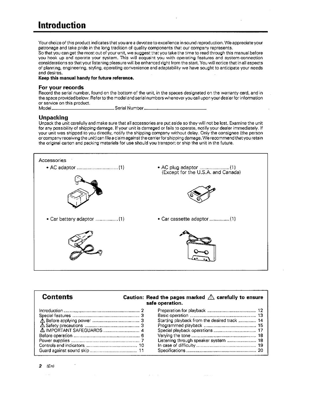 Kenwood DPC-451 manual 