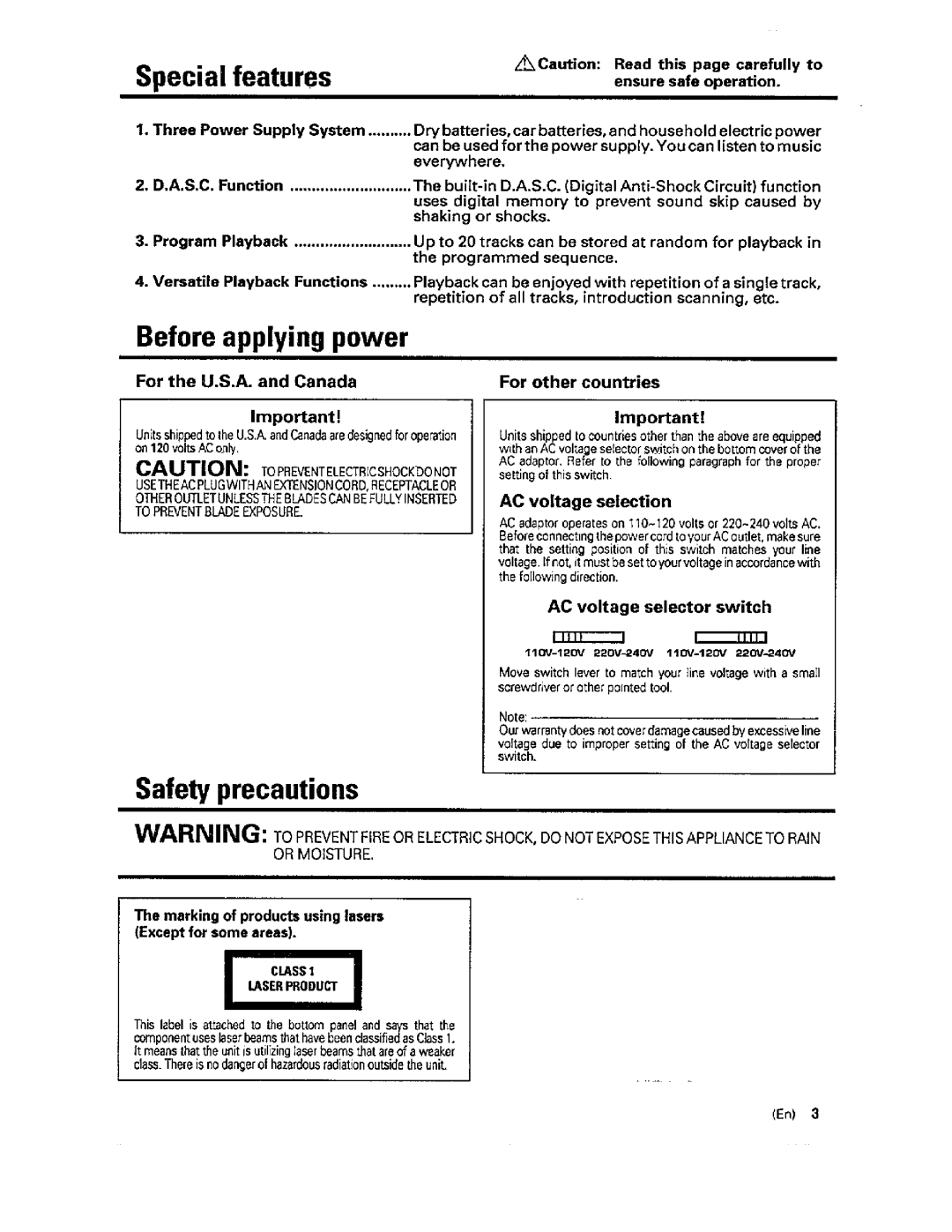 Kenwood DPC-451 manual 