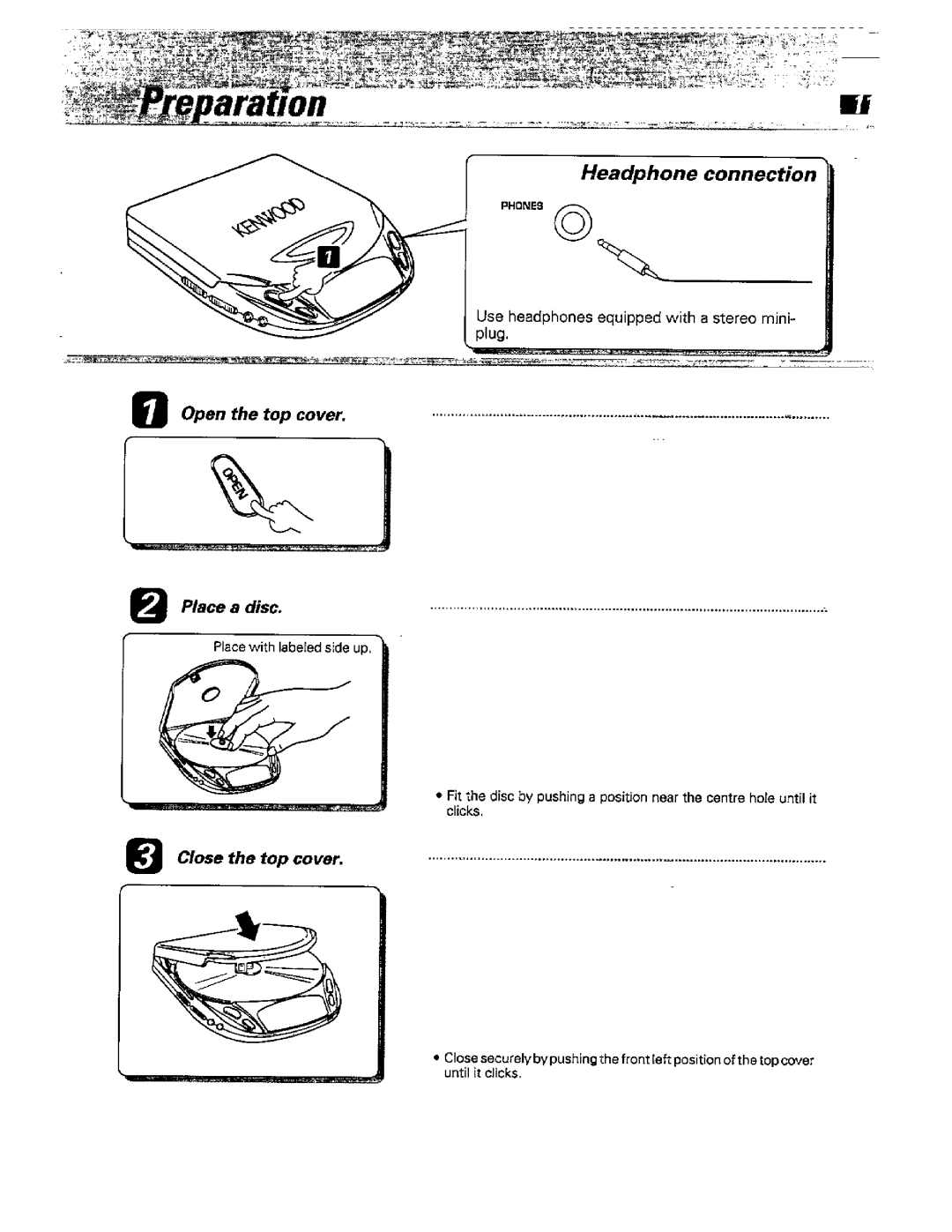 Kenwood DPC-542, DPC-541, DPC-641, DPC-741 manual 