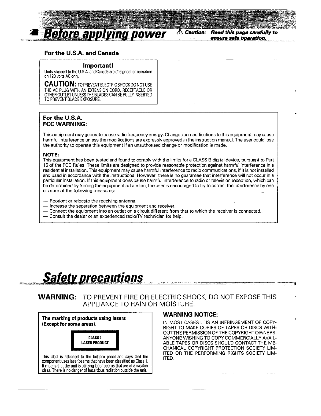 Kenwood DPC-741, DPC-541, DPC-641, DPC-542 manual 