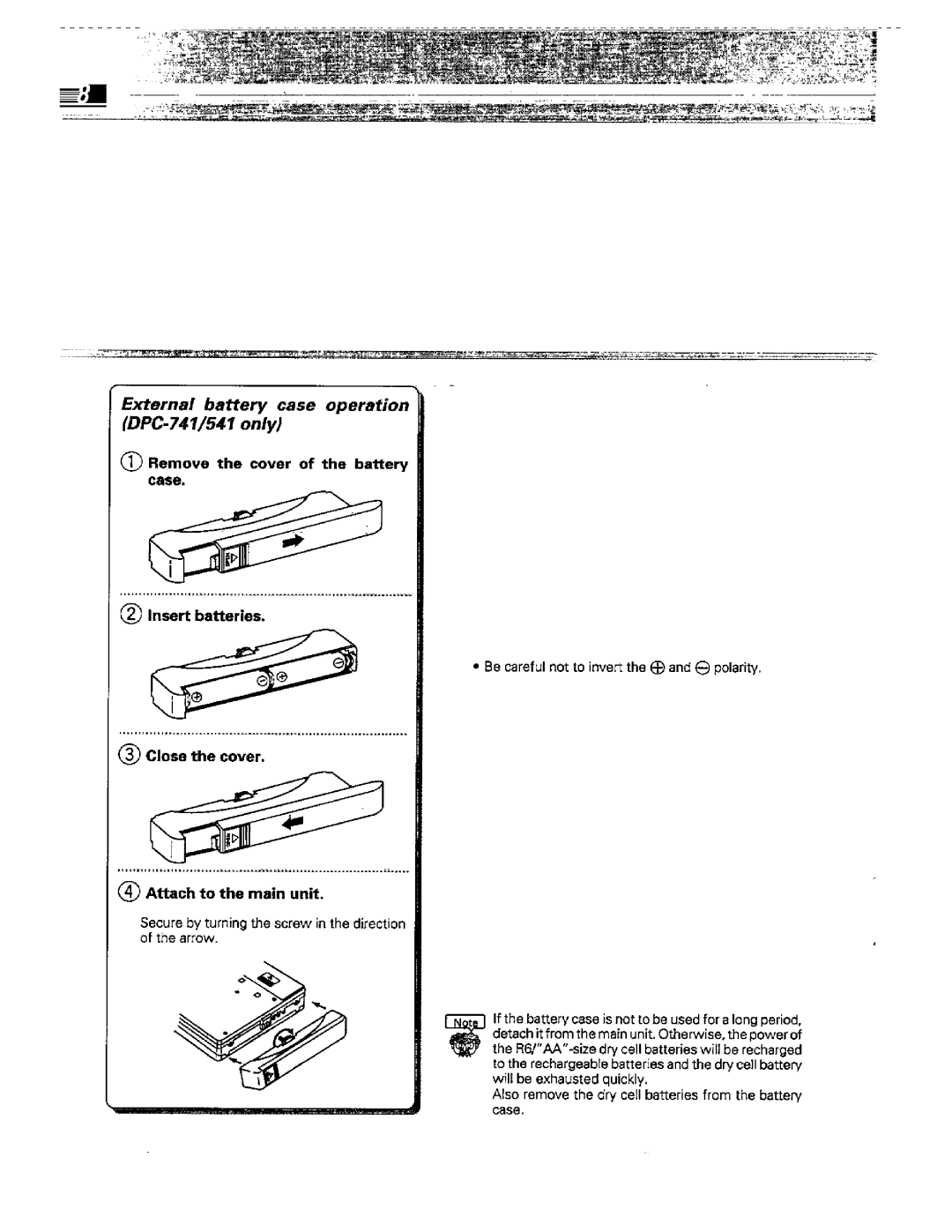 Kenwood DPC-541, DPC-641, DPC-741, DPC-542 manual 