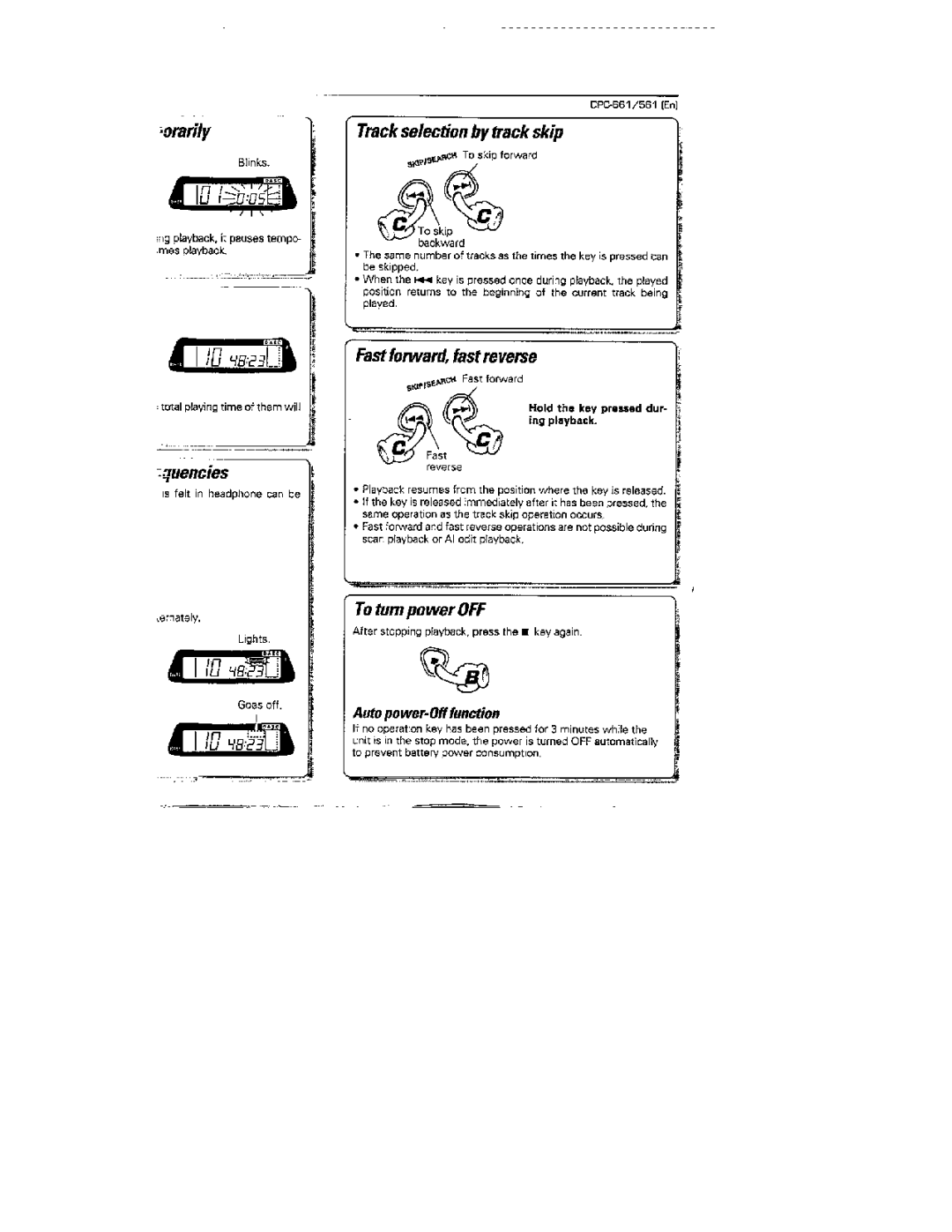 Kenwood DPC-561, DPC-661 manual 