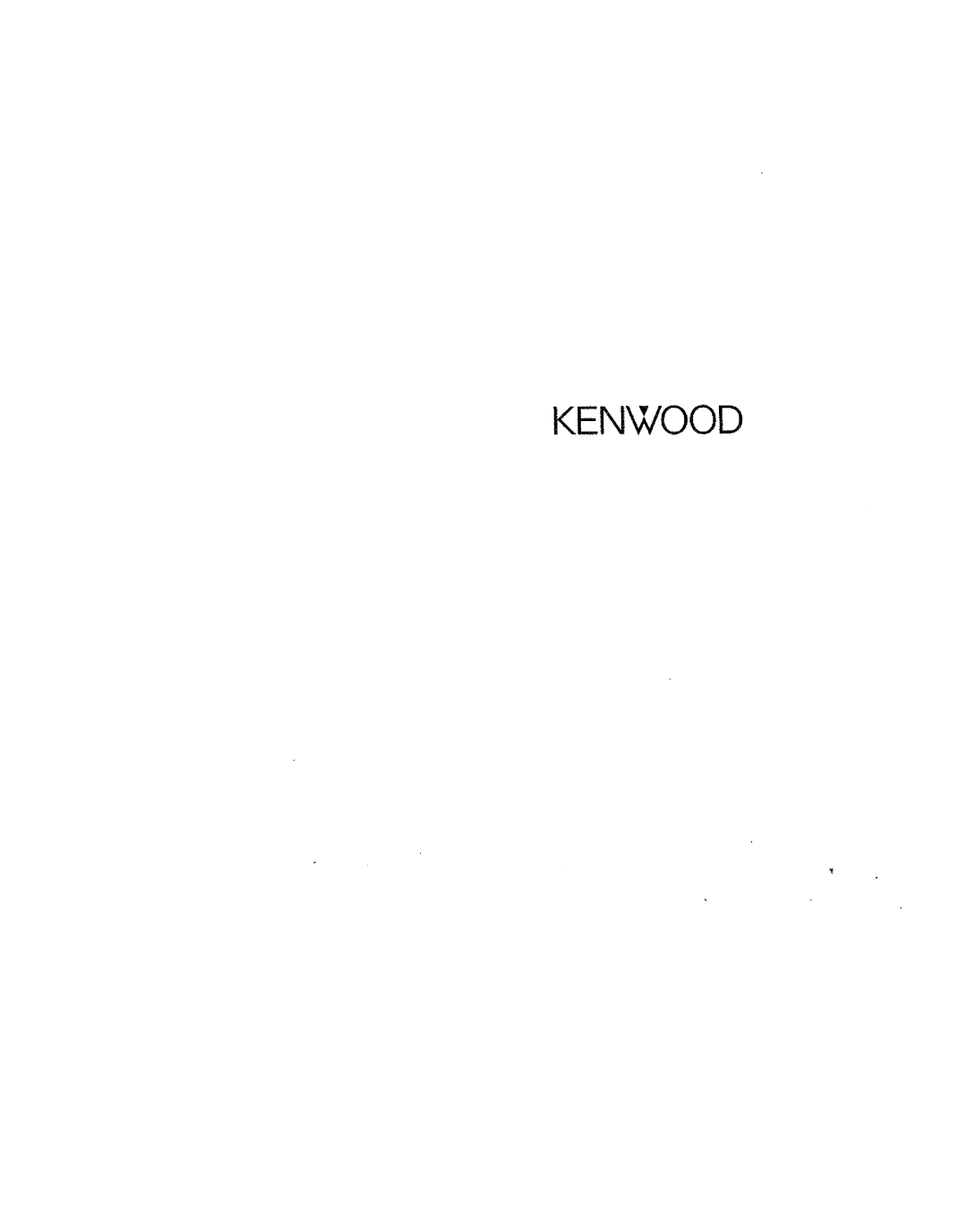 Kenwood DPC-72 manual 