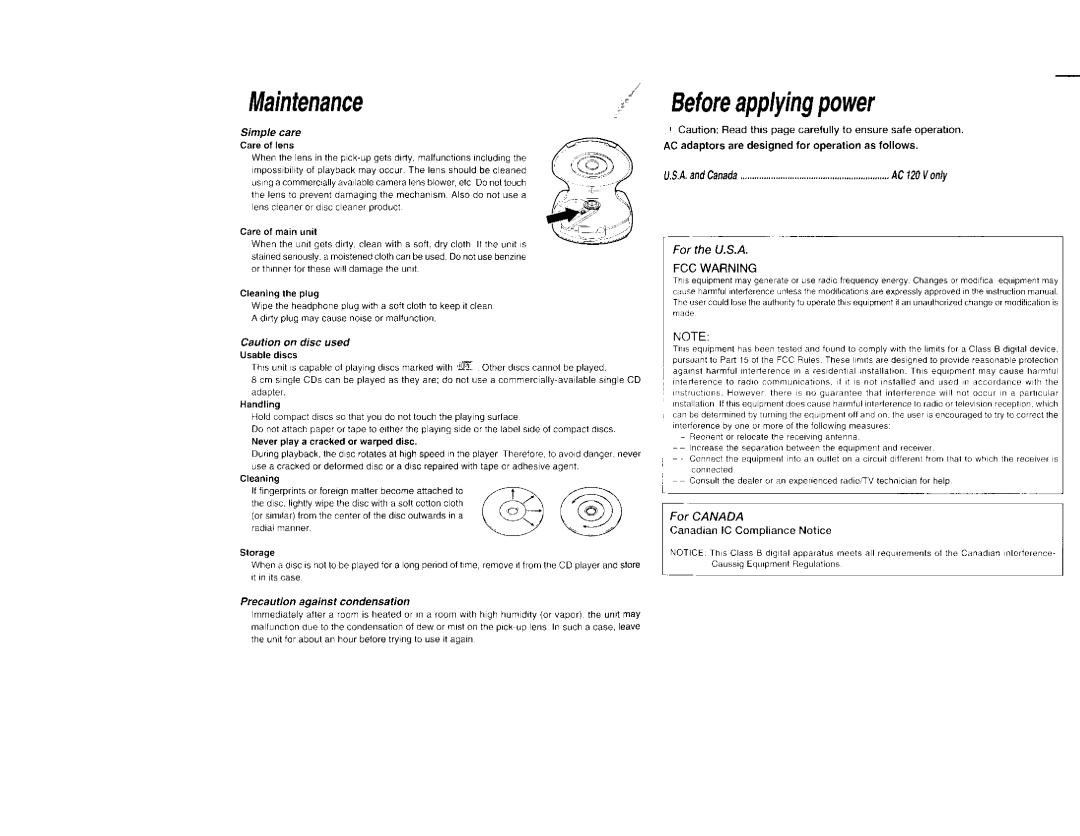 Kenwood DPC-X507, DPC-X602, DPC-X301 manual 