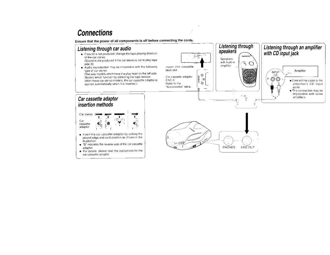 Kenwood DPC-X602, DPC-X507, DPC-X301 manual 