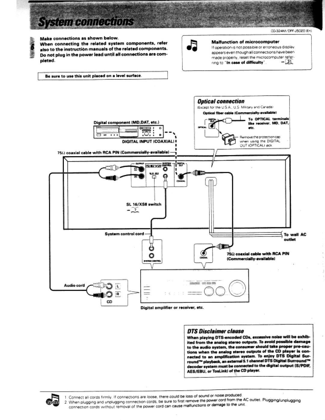 Kenwood DPF-J5020, CD-324M manual 