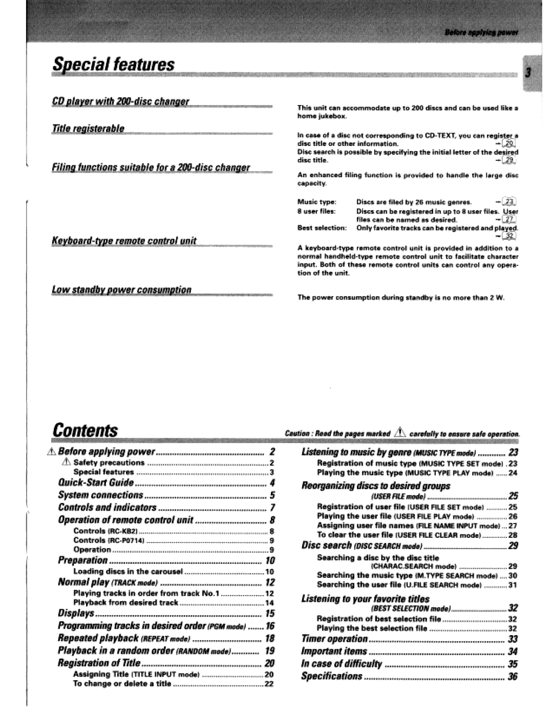 Kenwood CD-424M, DPF-J5030 manual 