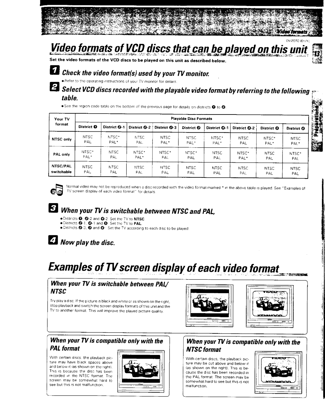 Kenwood DVD VCR Combo, DV-2070, 129 manual 