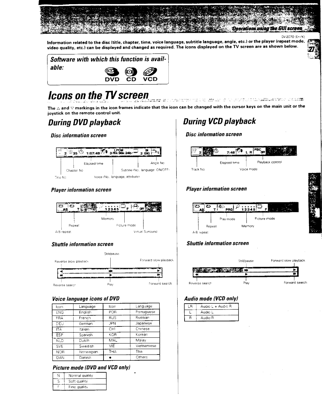 Kenwood DV-2070, DVD VCR Combo, 129 manual 