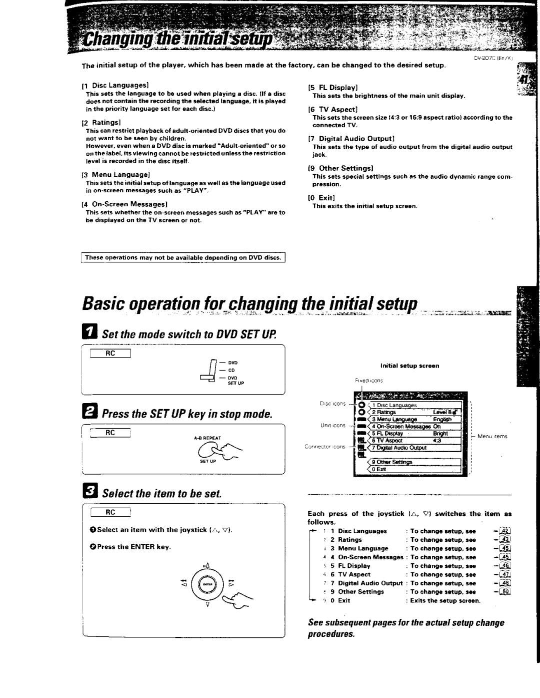 Kenwood 129, DV-2070, DVD VCR Combo manual 