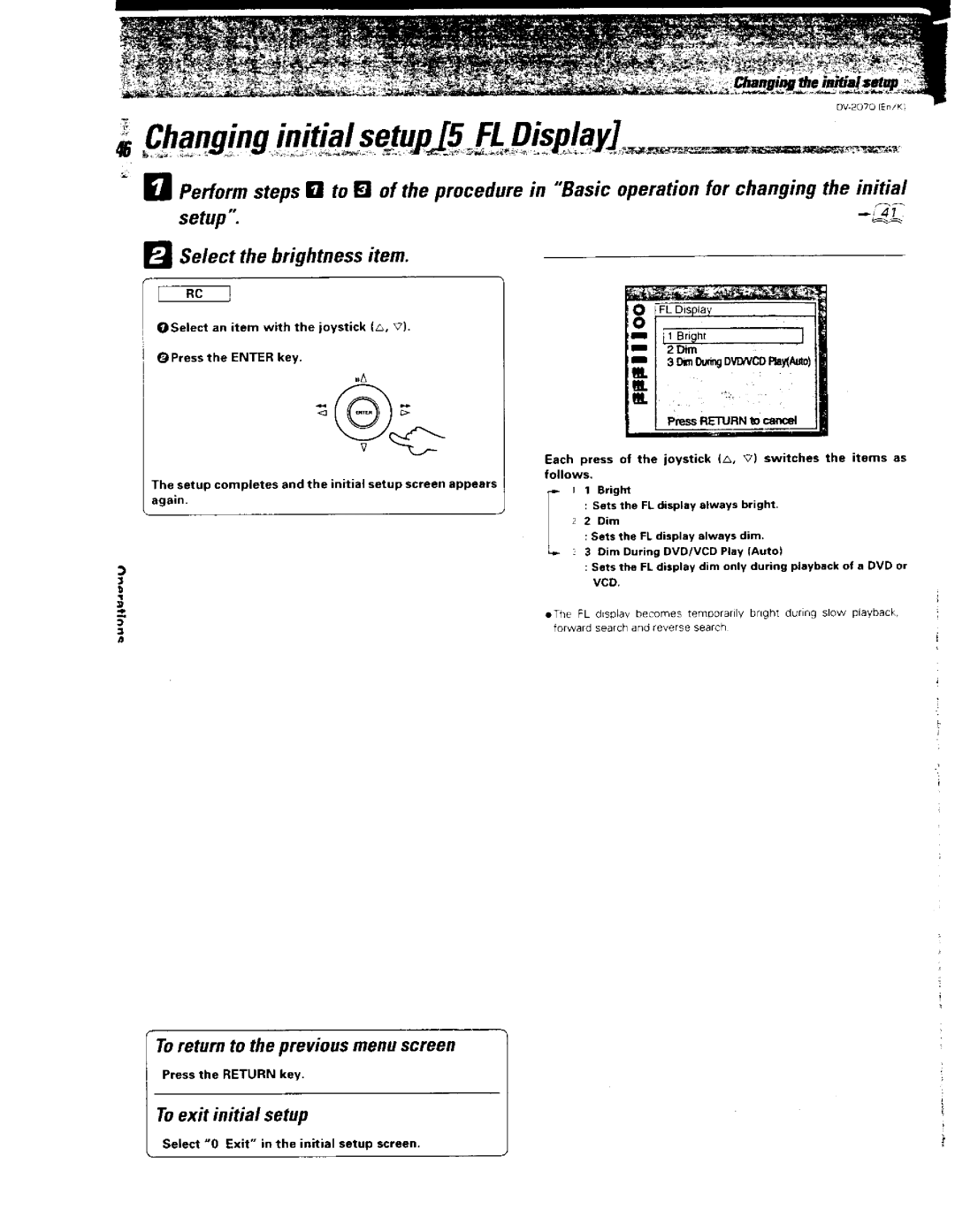 Kenwood DVD VCR Combo, DV-2070, 129 manual 