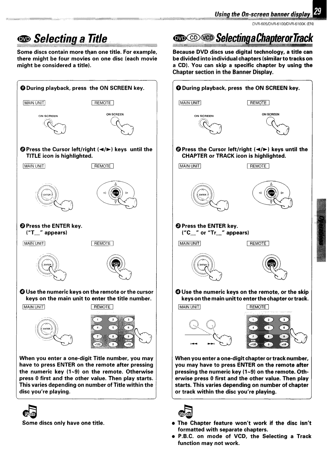 Kenwood DVR-6100K instruction manual Ec ~~~~ ~C,*n ~~,~*,,.~,~~~~~~* ~~~~~~, PiMTEi7-1 