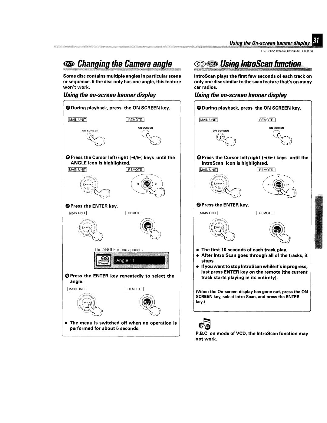 Kenwood DVR-6100K instruction manual 