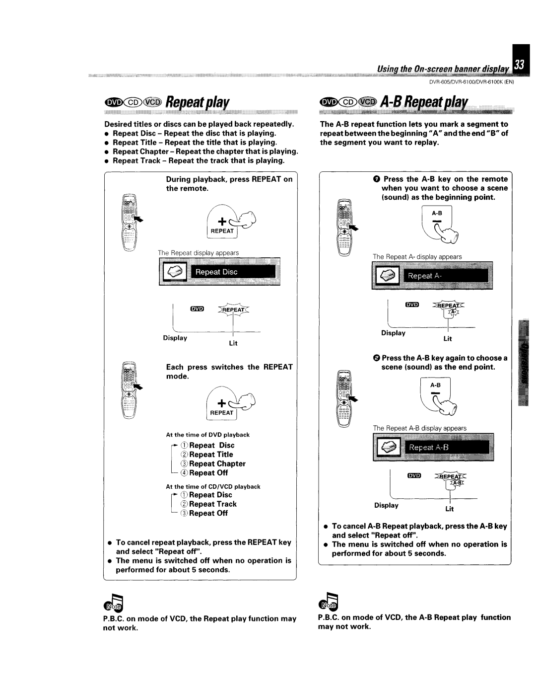 Kenwood DVR-6100K instruction manual 