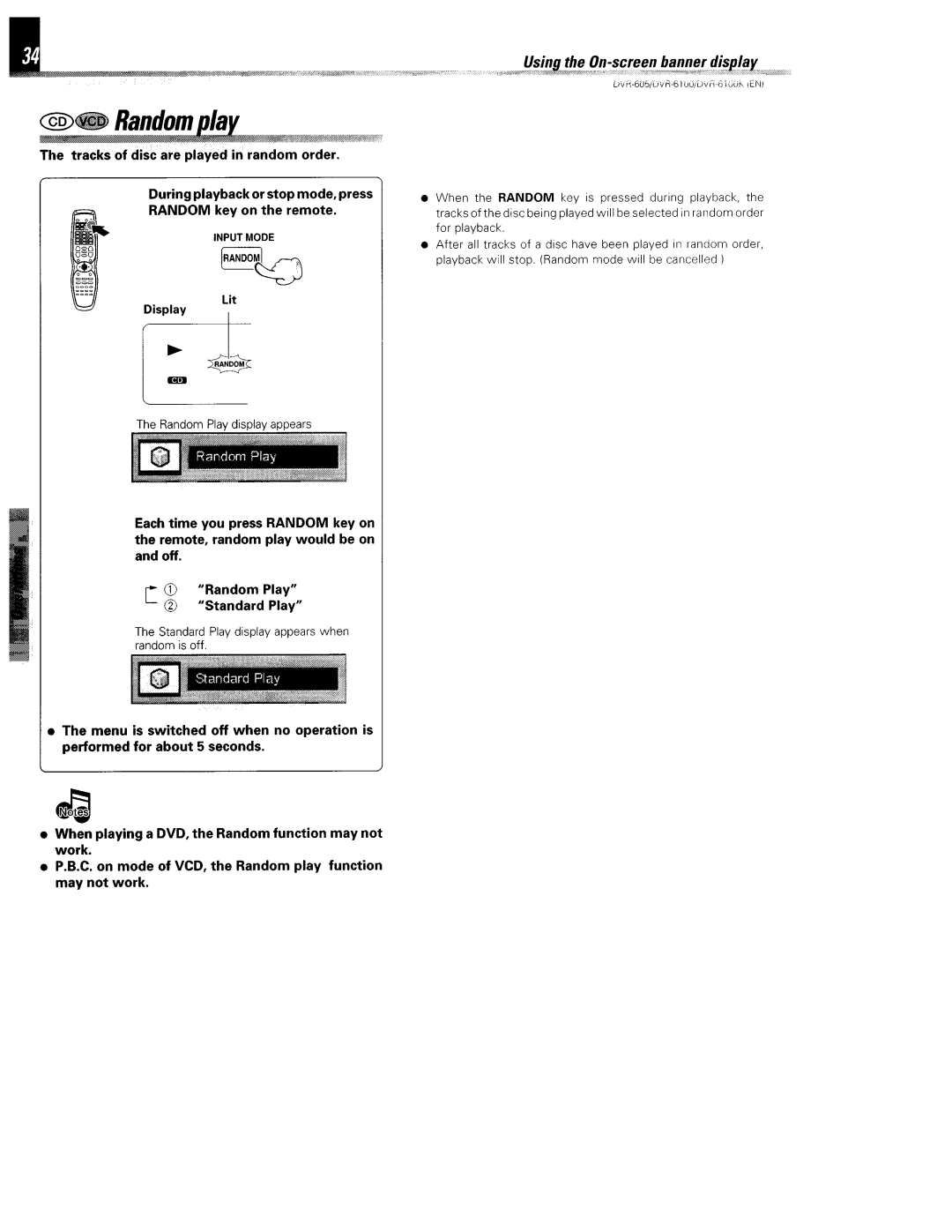 Kenwood DVR-6100K instruction manual 