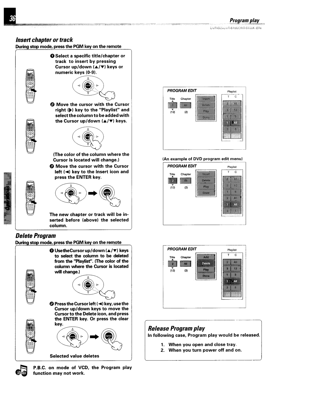 Kenwood DVR-6100K instruction manual 