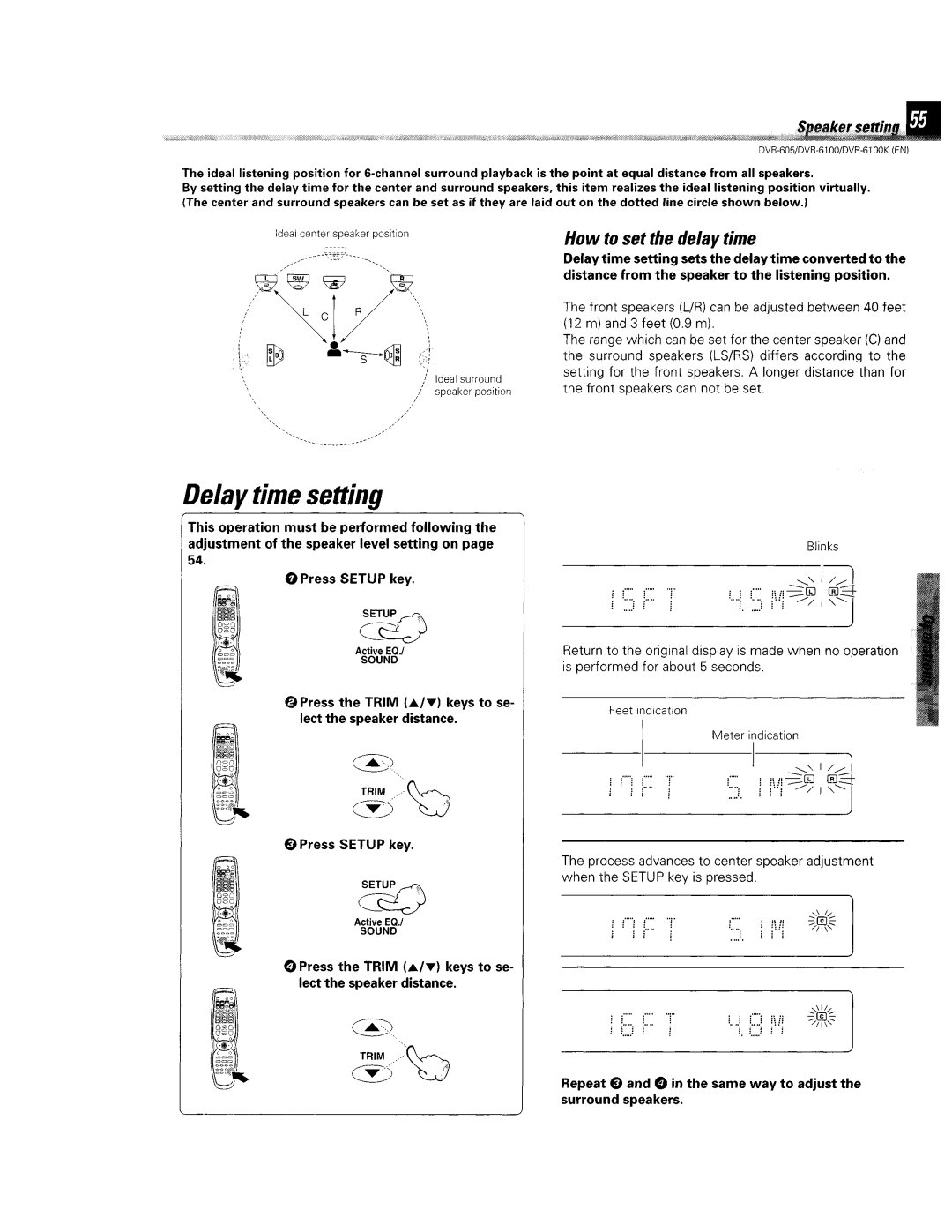 Kenwood DVR-6100K instruction manual 