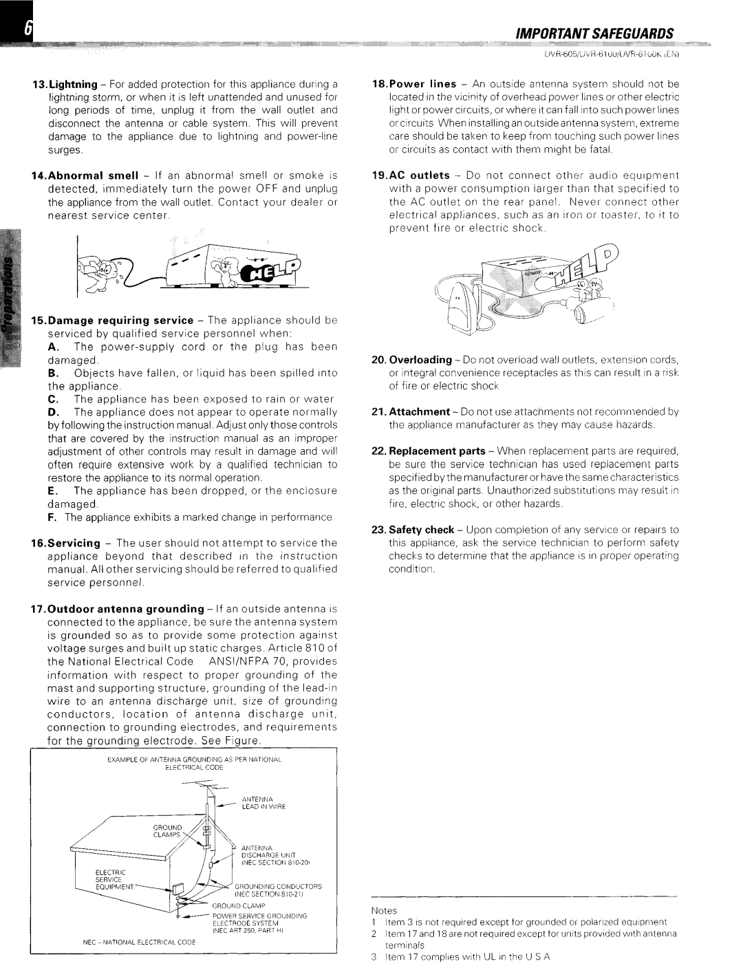 Kenwood DVR-6100K instruction manual 