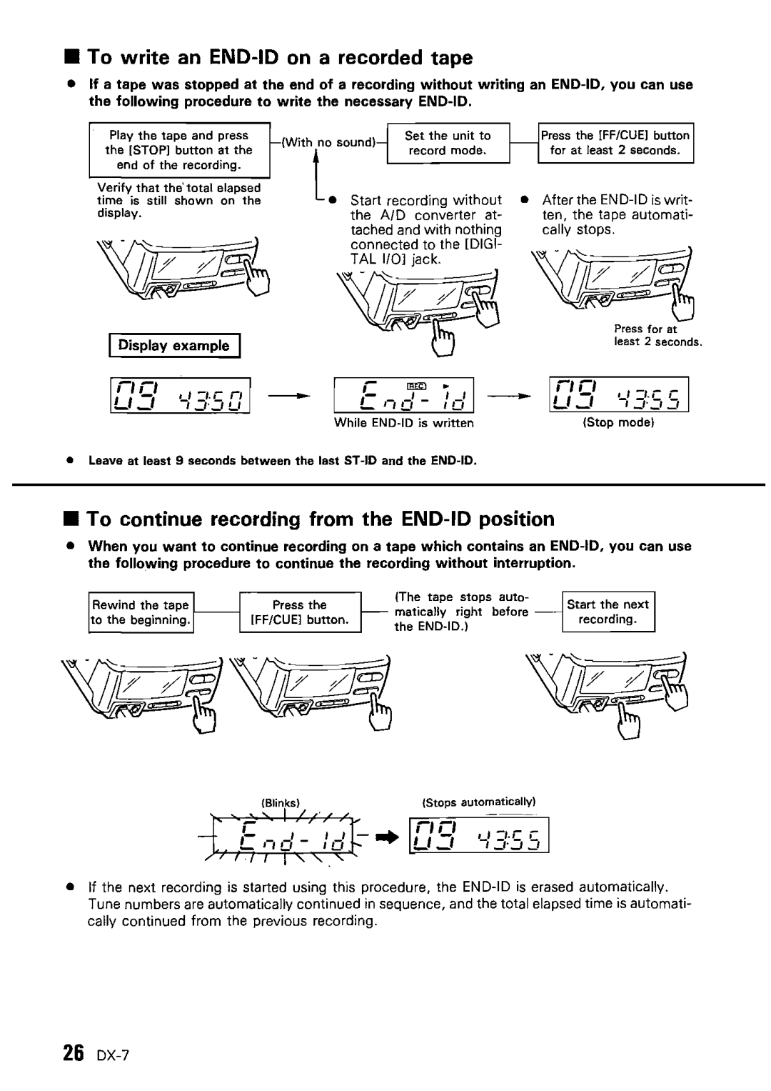 Kenwood DX-7 instruction manual ~iliC,oc 