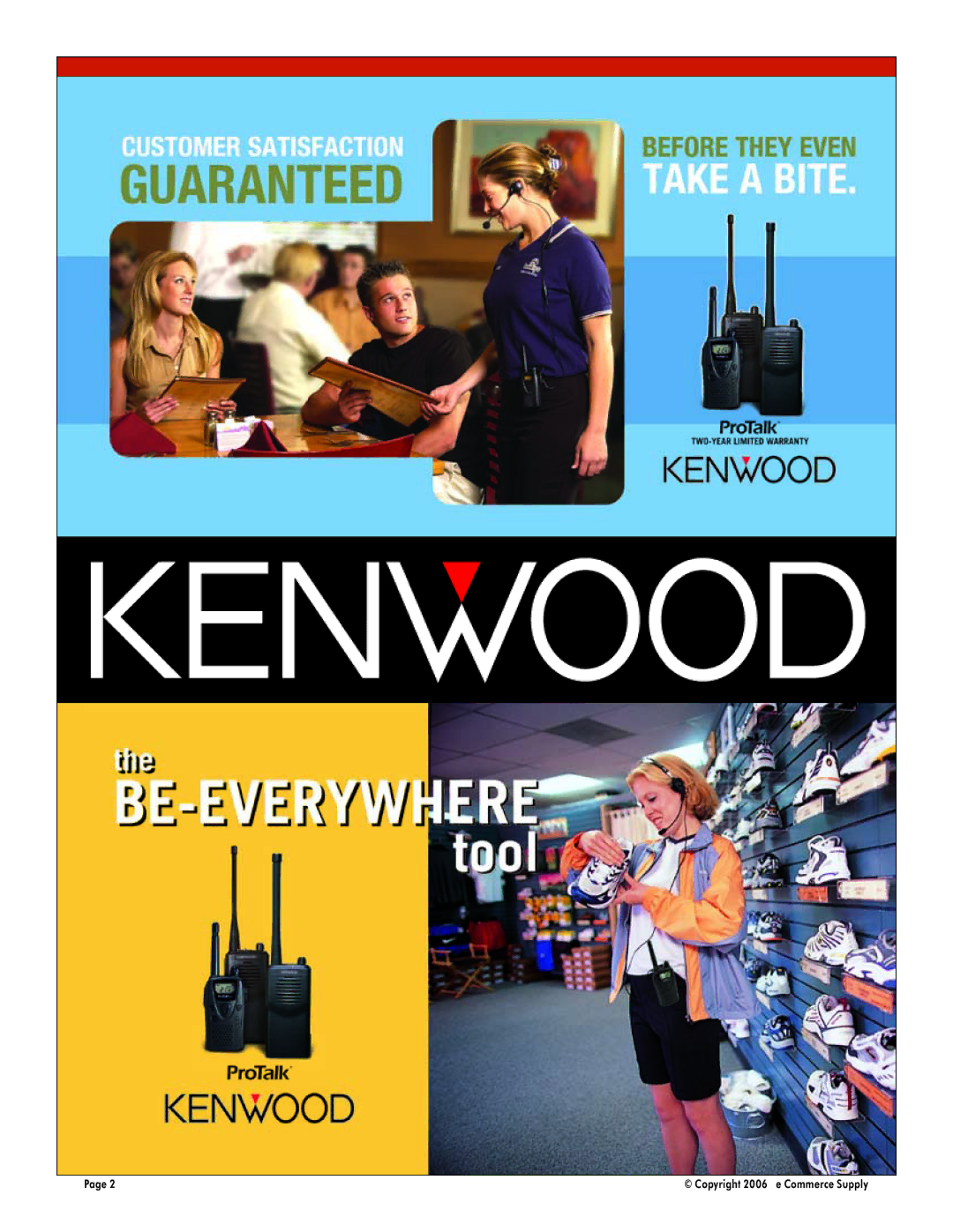 Kenwood EQ016R manual Copyright 2006 e Commerce Supply 