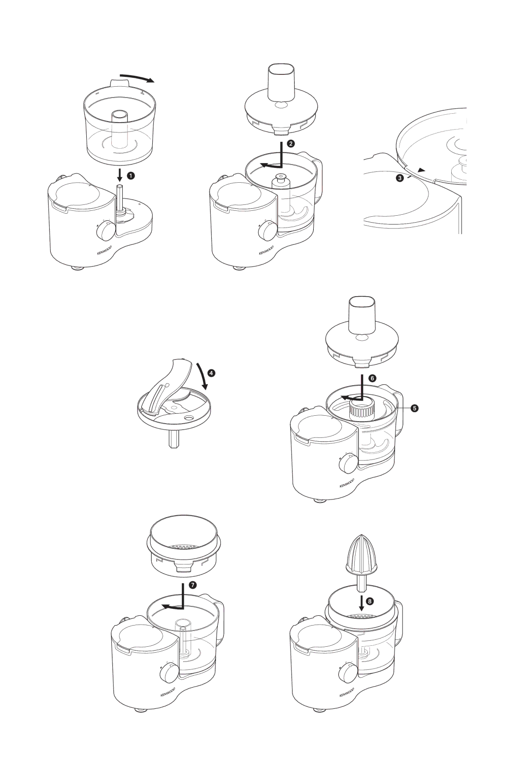 Kenwood FP190 Series manual 