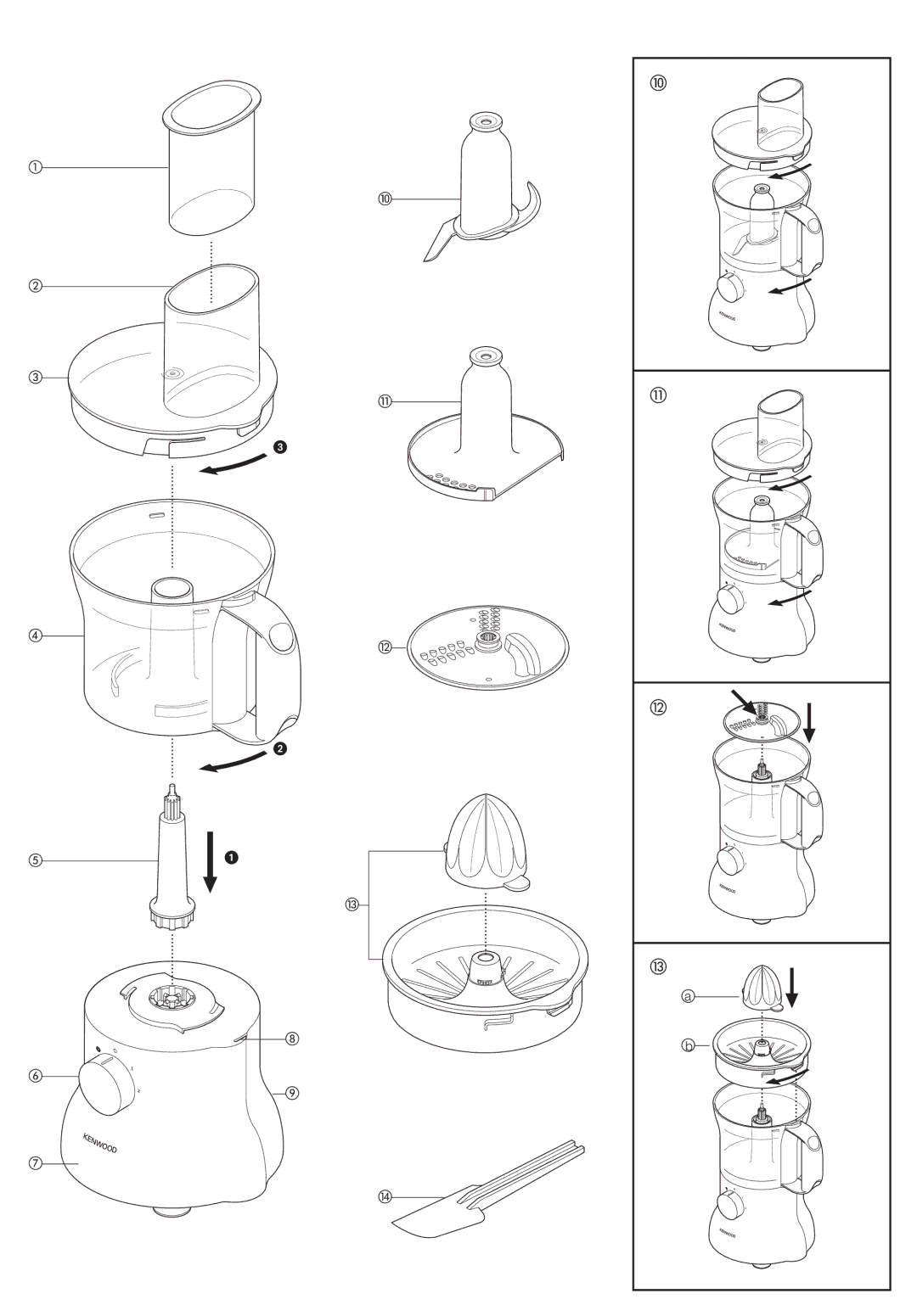 Kenwood FP210 manual 