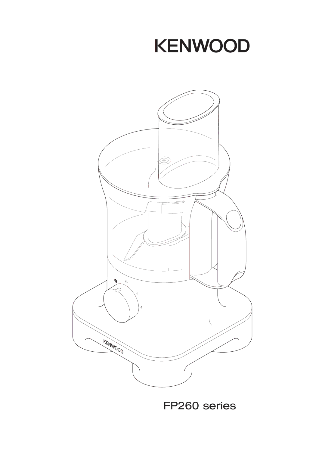 Kenwood FP260 Series manual FP260 series 