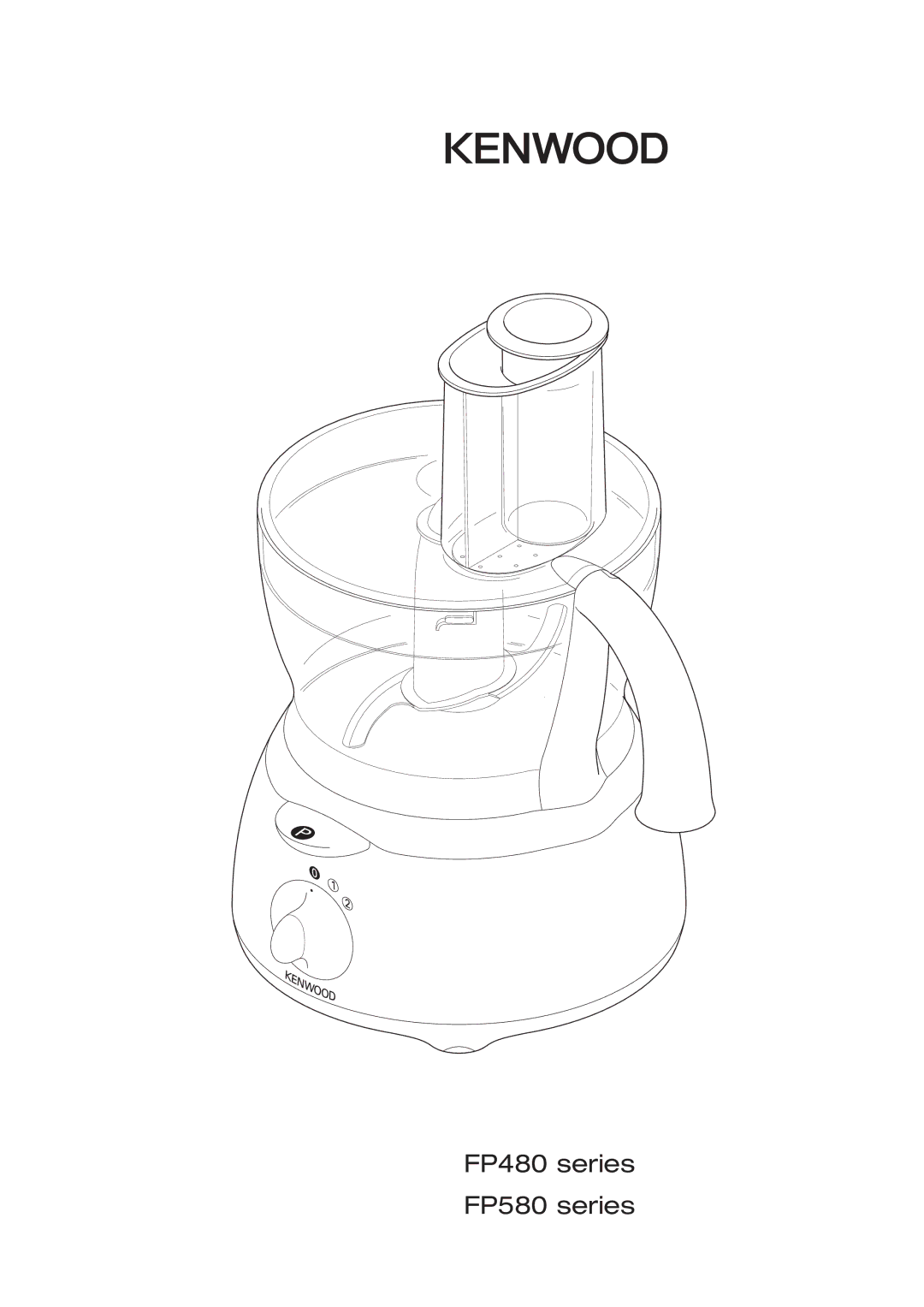 Kenwood manual FP480 series FP580 series 