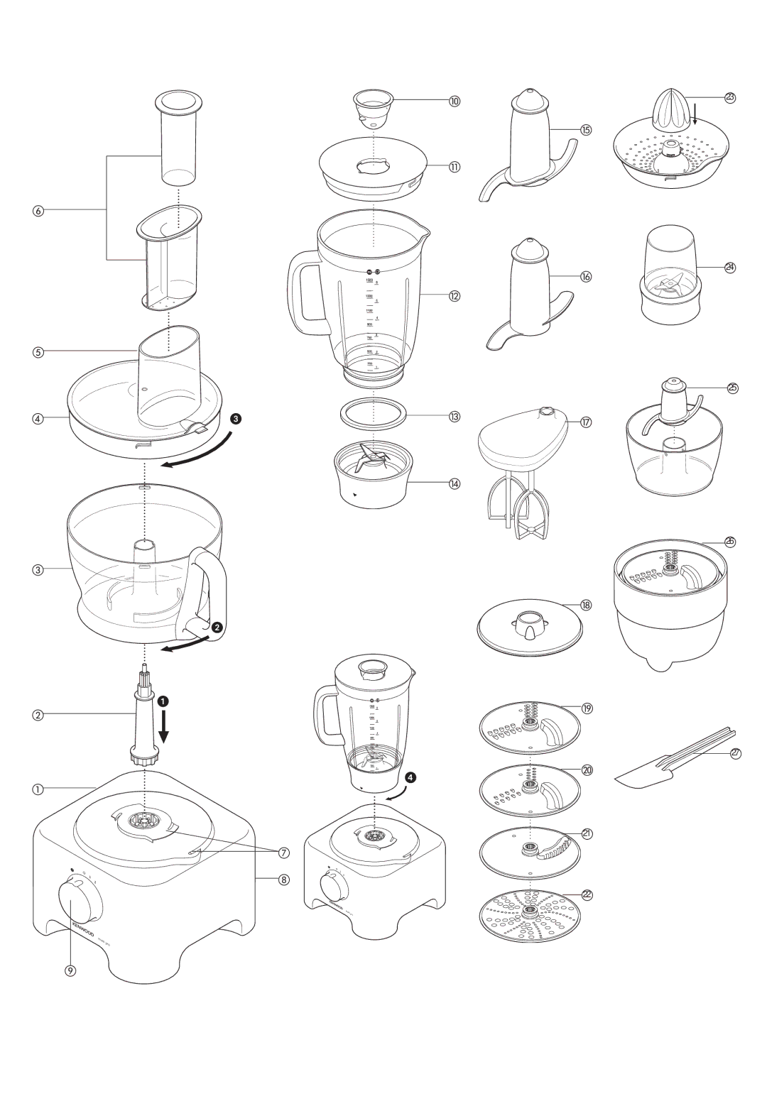 Kenwood FP720, FP710 manual Multi Pro 