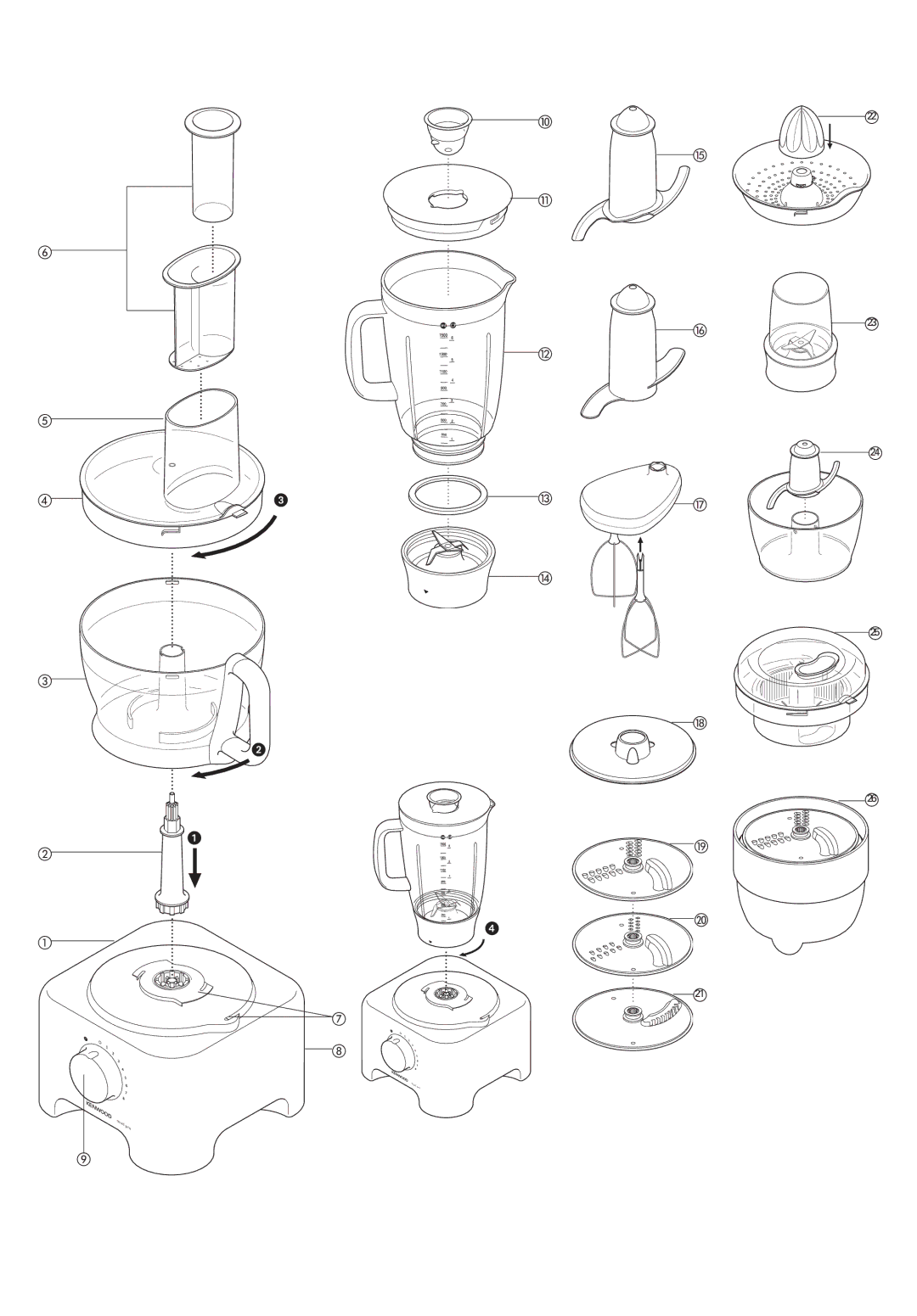 Kenwood FP730 manual Pro 