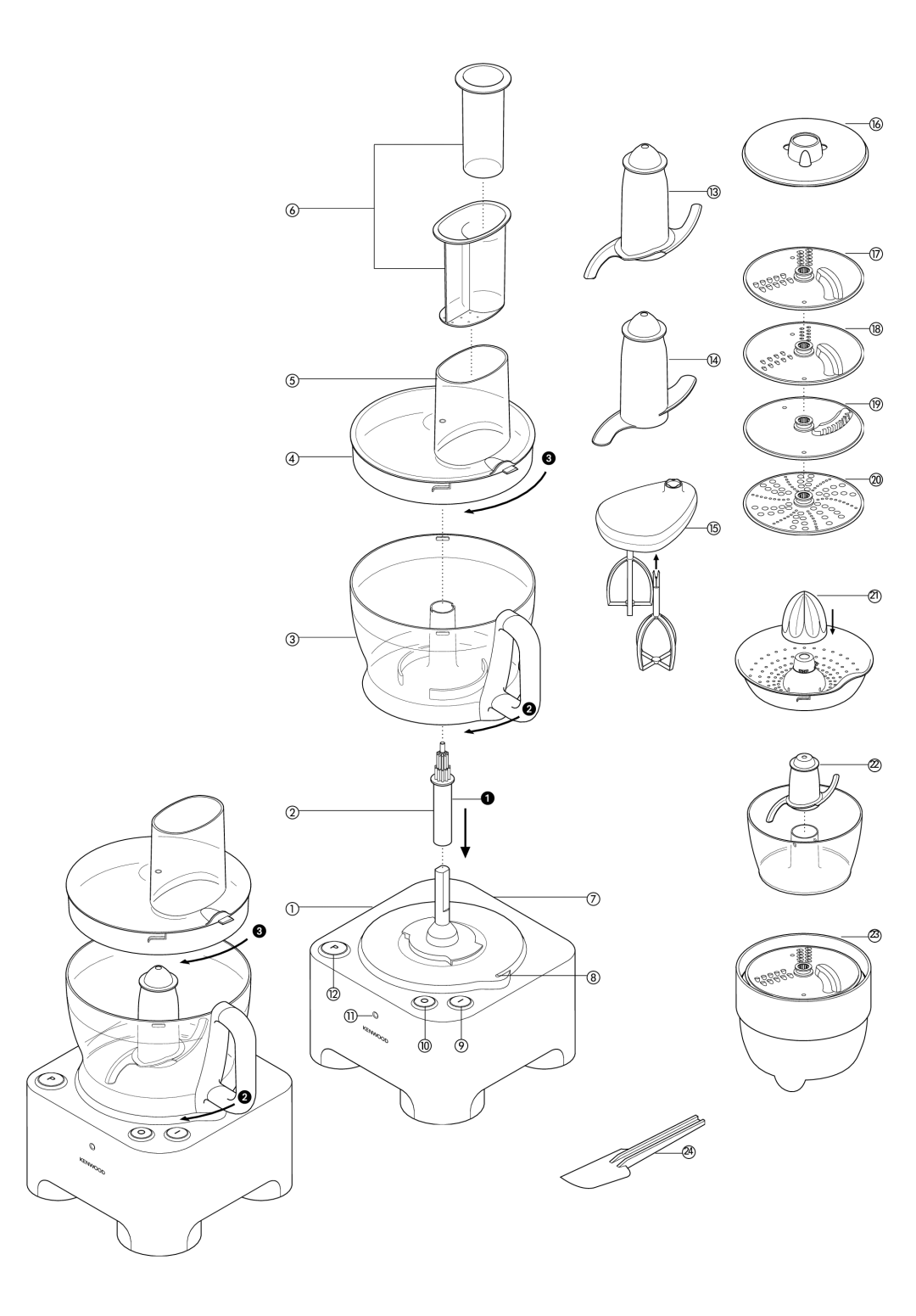 Kenwood FP940 series manual 