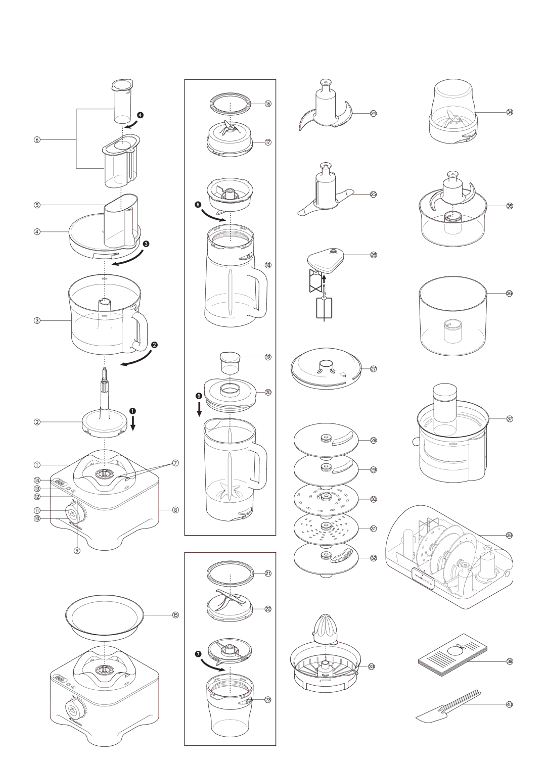 Kenwood FP980 manual 